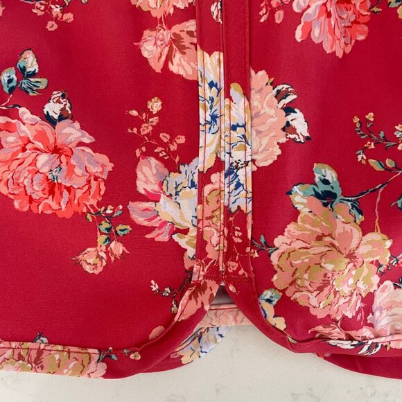 O'Neill Hyperfreak Floral Print Pull On Poly Blend Board Shorts Multi Color Sz M - Picture 4 of 13